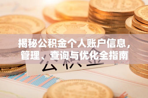 瀍河揭秘公积金个人账户信息，管理、查询与优化全指南