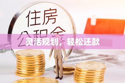瀍河灵活规划，轻松还款