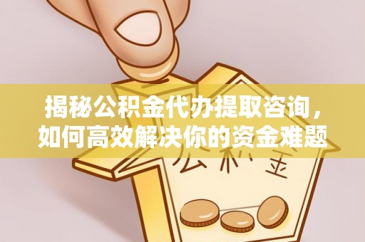 瀍河揭秘公积金代办提取咨询，如何高效解决你的资金难题