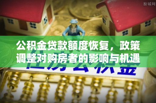 瀍河公积金贷款额度恢复，政策调整对购房者的影响与机遇