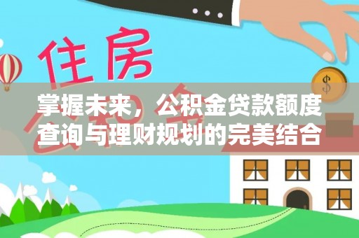 瀍河掌握未来，公积金贷款额度查询与理财规划的完美结合