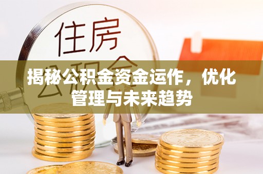 瀍河揭秘公积金资金运作，优化管理与未来趋势