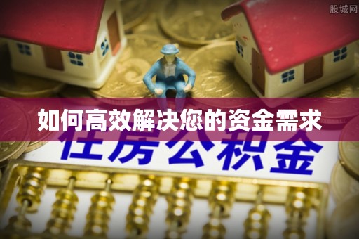 瀍河如何高效解决您的资金需求